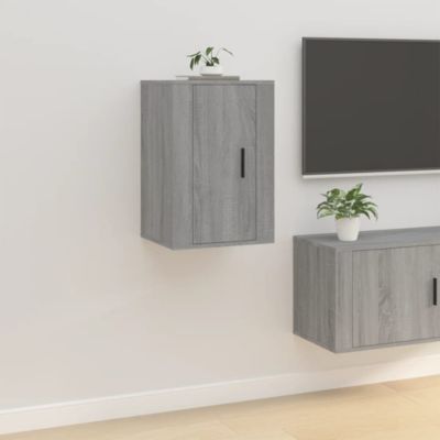Prolenta Premium -  Meubles TV muraux 2 pcs Sonoma gris 40x34,5x60 cm