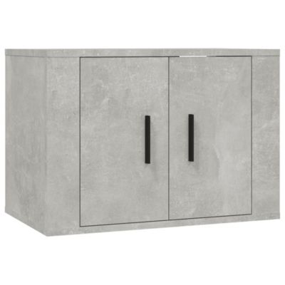 Prolenta Premium -  Meubles TV muraux 3 pcs gris béton 57x34,5x40 cm
