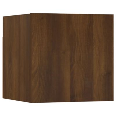 Prolenta Premium -  Meubles TV muraux 8 pcs Chêne marron 30,5x30x30 cm