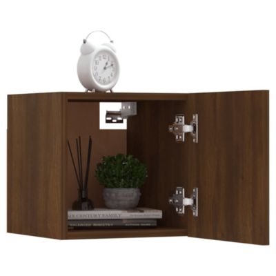 Prolenta Premium -  Meubles TV muraux 8 pcs Chêne marron 30,5x30x30 cm