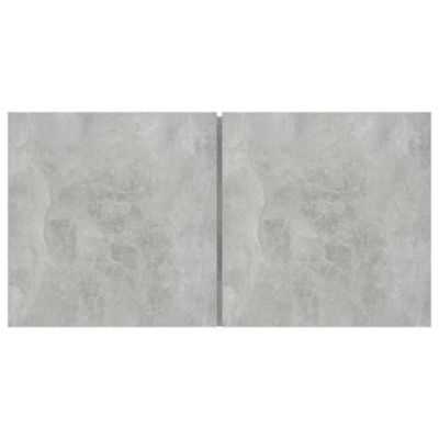 Prolenta Premium -  Meubles TV suspendus 2 pcs Gris béton 60x30x30 cm