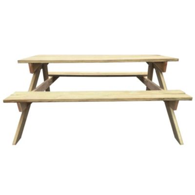 Prolenta Premium -  Table de pique-nique 150 x 135 x 71,5 cm Bois
