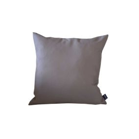 PROLOISIRS Lot de 4 coussins décor Garden - Canapé/fauteuil - 40 x 40 - Taupe