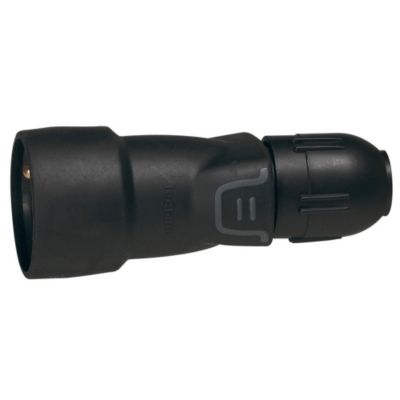 Prolongateur 2P+T - Norme FR - Caoutchouc noir - Automatique - LEG050441