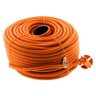 Prolongateur sans terre obturateur 16A 50m  Zenitech