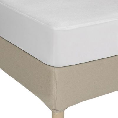 Protège matelas imperméable, absorbant et anti-acariens 180 x 200 cm - Blanc -