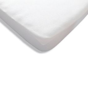 Protège-matelas imperméable en coton et PVC bonnets 30 cm