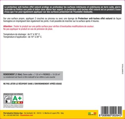 Protecteur anti-taches effet naturel Fila 5L