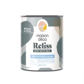 Protecteur effet béton brut Maison Déco Reliss incolore 1L