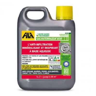 Protecteur hydrofuge SALVATERRAZZA ECO - Bidon 1L - FILA