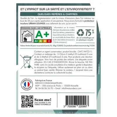 Protecteur incolore Maison Déco Urban Lounge Déco Maison Déco 1L