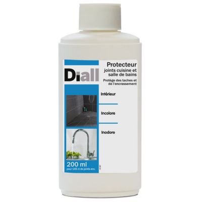 Joint silicone Diall cuisine/salle de bains blanc 200 ml