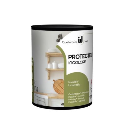 Protecteur mural incolore - Vernis anti tache 1L - ID Paris