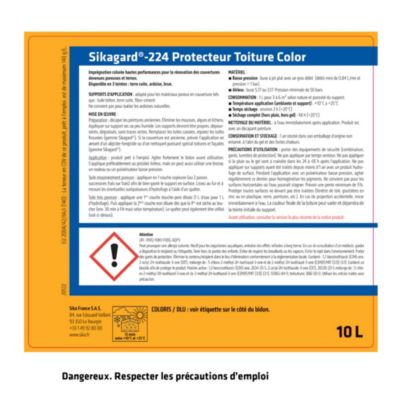 Protecteur Toiture Color Sikagard-224 ardoise 10L Sika
