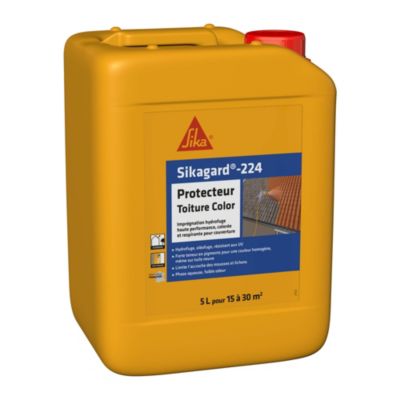 Protecteur Toiture Color Sikagard-224 brun 5L Sika