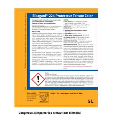 Protecteur Toiture Color Sikagard-224 brun 5L Sika