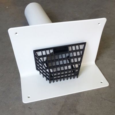 Protection angulaire universelle anti-colmatage pour canalisations - Empêche les feuilles et la saleté de pénétrer dans la cuvette