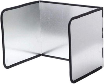 Protection anti-éclaboussures pliable pour cuisinière de cuisine