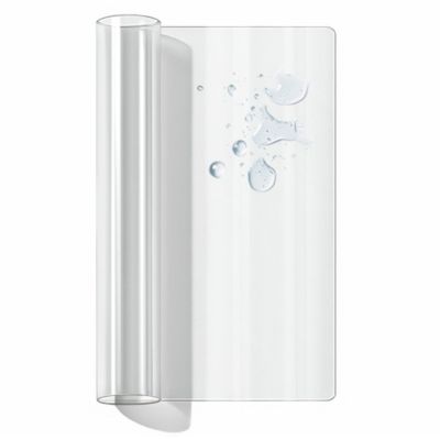 Protection de table transparente Wallfluent 100x50 cm Verre souple pour plan de travail table et sol 1 pcs