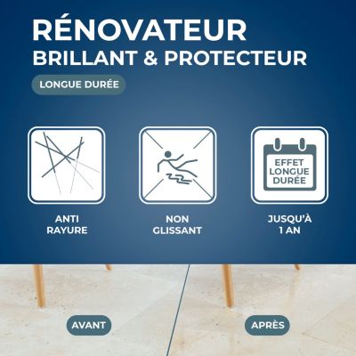 Protection entretien marbres Starwax 1L