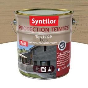 Protection extérieure teintée bois Syntilor Chêne brut 2,5L - 8 ans