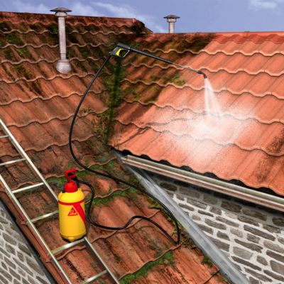 Protection hydrofuge façade, mur, toiture et sol Sika Sikagard Protection Tout en 1 2 L