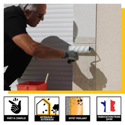 Protection hydrofuge façade, mur, toiture et sol Sika Sikagard Protection Tout en 1 2 L