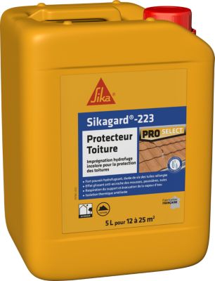 Protection hydrofuge pour toiture Sika Sikagard Protection Toiture 5 L