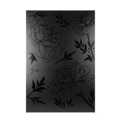 Protection mural acier Dixneuf Pivoine noir