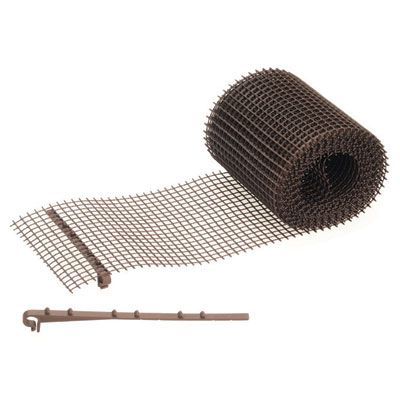 Protège gouttière Long. 6 m gris Fitt
