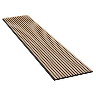 Protocole Home Akupanel panneau acoustique décoratif 280 cm chêne clair SONOMA 20 mm