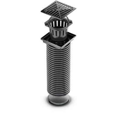 Puisard d'infiltration ACO Gully - Puits perdu pour jardin sans raccordement (Complet avec grille fonte) - ACO