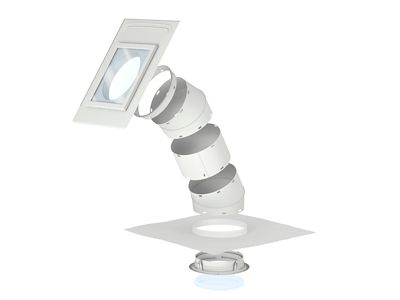 Puit de lumière rigide pour ardoise Velux