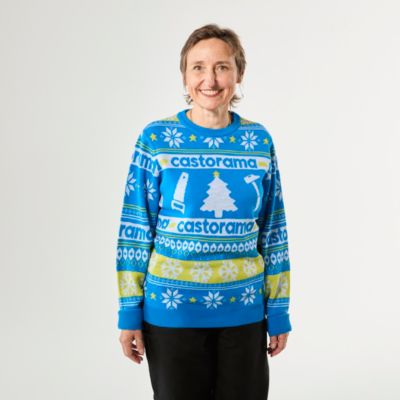 Pull De Noël Parkside Lidl Taille XL 2025 - Vert, Acrylique, Neuf Avec étiquettes, Style Vintage