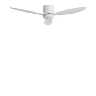 Pulse - Ventilateur de plafond silencieux LED intérieur/extérieur - Blanc