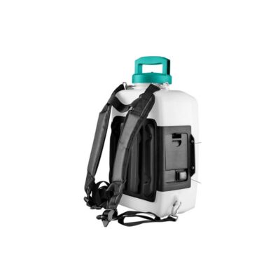 Pulvérisateur à batterie 20V 12L Batterie lithium 4.0Ah Chargeur 2 Lances Fibre et Inox 4 Buses INTEC