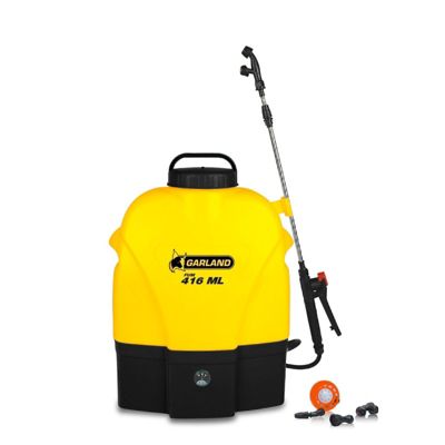 Pulvérisateur à dos sur batterie GARLAND FUM 416ML-V23 Jaune