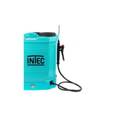 Pulvérisateur électrique 16L à batterie 8.0Ah + Lance INOX extensible + 3 Buses + Chargeur INTEC