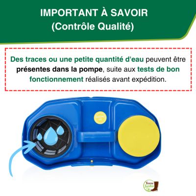 Pulvérisateur électrique à dos - Chargeur inclus - 16 L - 4,5 Bar - TERRE JARDIN