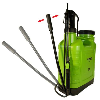 Pulvérisateur manuel 12L  Spray et Jet  Végetaux et Jardins accessoires 3 buses VITO