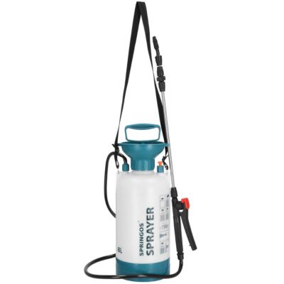 Pulvérisateur à pression verger 8l, pulvérisateur de jardin manuel, lance télescopique 88 cm