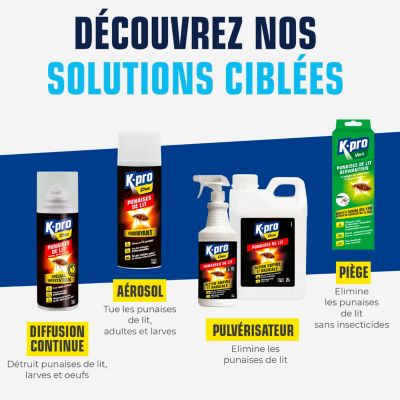 Pulvérisateur anti punaises de lit 1L