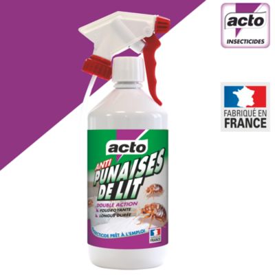 Pulvérisateur anti punaises de lit Acto 1L