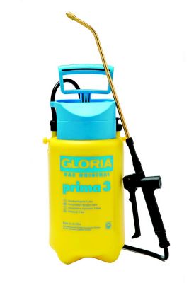 Pulvérisateur à Pression GLORIA Prima 3L - Buse Laiton, 3 Bars | Pour Jardin, Rosiers, Petits Espaces