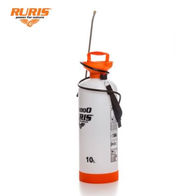 Pulverisateur manuel RURIS RS 1000S, reservoir pratique, pression prealable, lance reglable, poignee ergonomique, traitements