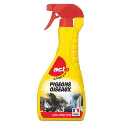 Pulvérisateur répulsif pour pigeons 750ml Acto