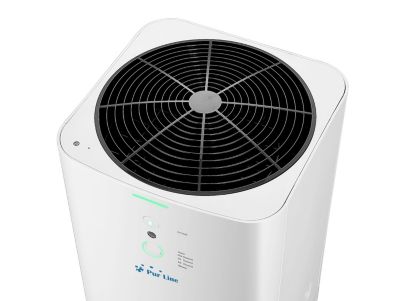 Purificateur d'air avec 2 filtres HEPA et air ionisé pour 90m2