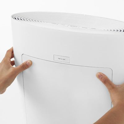 Purificateur PEGASUS Blanc très silencieux, niveau sonore de 34.5 dB, adapté à une pièce de 45 M²