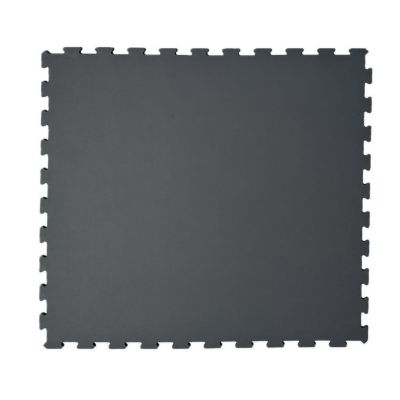 Puzzle en caoutchouc, surface lisse grise, 100 x 100 cm