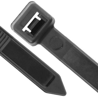 Pv-036-150-p Lot De 100x Collier Serrage Rilsan Arvi Noir 150x3.6mm - Résistant Aux Uv - Polyamide 6.6